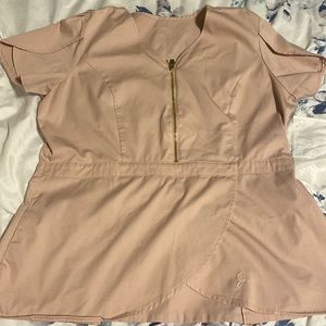 Jaanuu XL pink scrub top